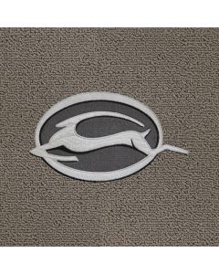 Lloyd Mats Classic Loop Black 4PC Floor Mats For Chevy Impala, Logo