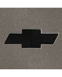 Lloyd Mats Classic Loop Grey Front Floor Mats For Chevrolet, Logo