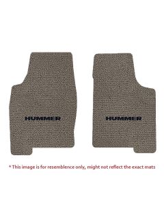 Lloyd Mats Classic Loop Grey Front Floor Mats For Hummer H3, Mat illustration