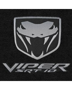Lloyd Mats LUXE Black 3PC Floor Mats For Dodge Viper SRT10, Mat