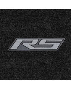 Lloyd Mats LUXE Ebony Front Floor Mats For Chevrolet Camaro, Logo