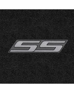 Lloyd Mats LUXE Ebony Front Floor Mats For Chevrolet Camaro, Logo