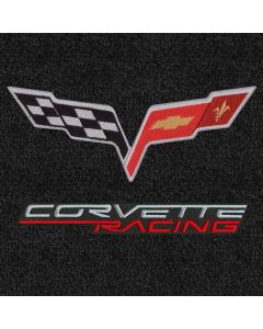 Lloyd Mats LUXE Ebony Standard Deck Mat For Corvette Z06 / ZR1, Mat