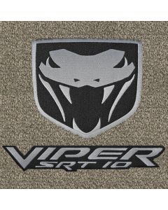 Lloyd Mats LUXE Grey Front Floor Mats For Dodge SRT-10, Mat
