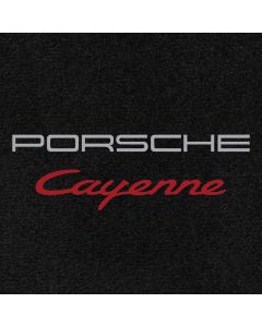 Lloyd Mats Ultimat Black 4PC Floor Mats For Porsche Cayenne, Mats