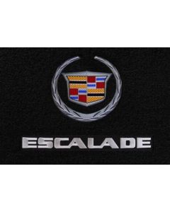 Lloyd Mats Ultimat Black Front Floor Mats For Escalade EXT, Logo