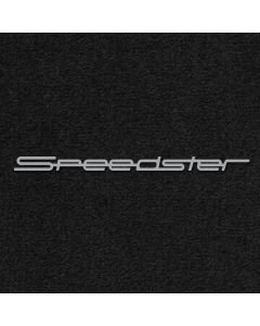 Lloyd Mats Ultimat Black Front Floor Mats For Porsche 356, Logo