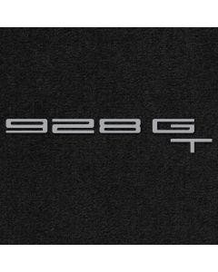 Lloyd Mats Ultimat Black Front Floor Mats For Porsche 928 GT, Logo
