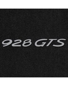 Lloyd Mats Ultimat Black Front Floor Mats For Porsche 928 GTS, Logo