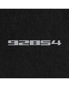 Lloyd Mats Ultimat Black Front Floor Mats For Porsche 928 S4, Logo