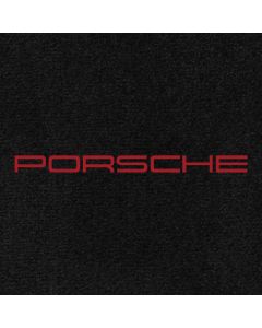 Lloyd Mats Ultimat Black Small Deck Mat For Porsche 928, Logo