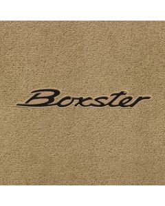 Lloyd Mats Ultimat Bamboo Front Floor Mats For Porsche Boxster, Logo
