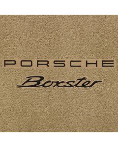 Lloyd Mats Ultimat Bamboo Front Floor Mats For Porsche Boxster, Logo