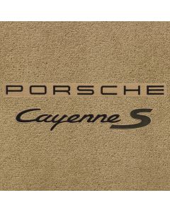 Lloyd Mats Ultimat Almond Standard Cargo Mat For Porsche Cayenne S, Logo
