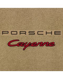 Lloyd Mats Ultimat Almond Standard Cargo Mat For Porsche Cayenne, Logo