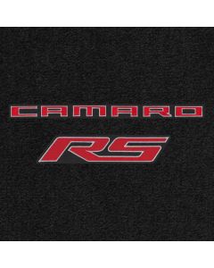 Lloyd Mats Ultimat Ebony 5PC Floor Mats For Camaro SS/RS Coupe, Logo