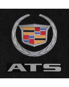 Lloyd Mats Ultimat Ebony Standard Trunk Mat For Cadillac ATS, Logo