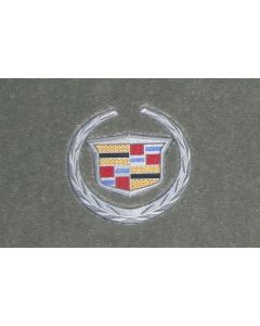 Lloyd Mats Ultimat Grey Front Floor Mats For Cadillac STS, Logo
