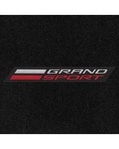 Lloyd Mats Ultimat Ebony 3PC Floor Mats For Corvette Coupe, Logo