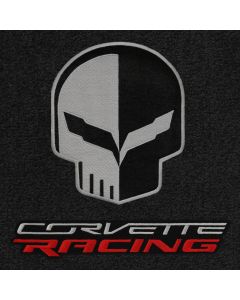Lloyd Mats Ultimat Ebony 3PC Floor Mats For Corvette Stingray Convertible, Logo
