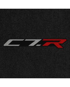 Lloyd Mats Ultimat Ebony Standard Deck Mat For Corvette Stingray Coupe, Logo