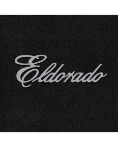 Lloyd Mats Velourtex Black 1PC Front and 2PC Rear Floor Mats For Cadillac Eldorado, Logo