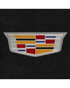 Lloyd Mats Velourtex Black 3PC Floor Mats For Cadillac SRX, Logo