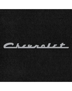 Lloyd Mats Velourtex Black 3PC Floor Mats For Corvette Convertible, Logo