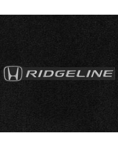 Lloyd Mats Velourtex Black 3PC Floor Mats For Honda Ridgeline, Logo