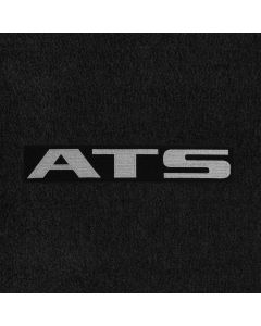 Lloyd Mats Velourtex Black 4PC Floor Mats For Cadillac ATS, Logo