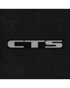 Lloyd Mats Velourtex Black 4PC Floor Mats For Cadillac CTS, Logo