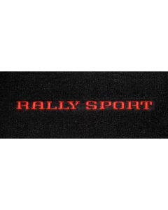 Lloyd Mats Velourtex Black 4PC Floor Mats For Camaro Rally Sport, Logo