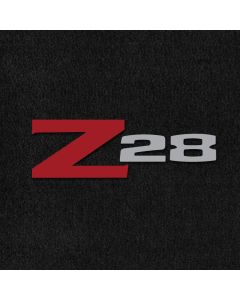 Lloyd Mats Velourtex Black 4PC Floor Mats For Camaro Z28, Logo