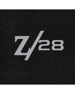 Lloyd Mats Velourtex Black 4PC Floor Mats For Camaro Z28, Logo