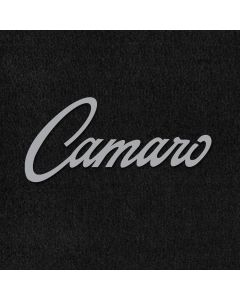 Lloyd Mats Velourtex Black 4PC Floor Mats For Chevrolet Camaro, Logo