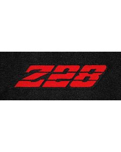 Lloyd Mats Velourtex Black Front Floor Mats For Camaro Z28, Logo