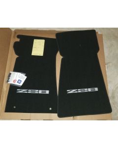 Lloyd Mats Velourtex Black Front Floor Mats For Chevrolet Camaro, Main