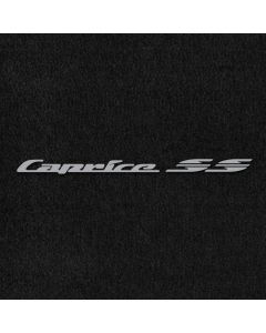 Lloyd Mats Velourtex Black Front Floor Mats For Chevrolet Caprice, Logo