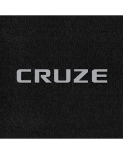 Lloyd Mats Velourtex Black Front Floor Mats For Chevrolet Cruze, Logo