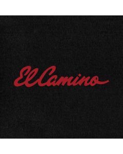 Lloyd Mats Velourtex Black Front Floor Mats For Chevrolet El Camino, Logo