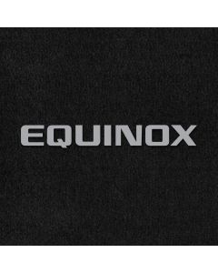 Lloyd Mats Velourtex Black Front Floor Mats For Chevrolet Equinox, Logo