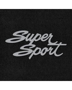 Lloyd Mats Velourtex Black Front Floor Mats For Chevrolet Impala, Logo