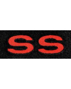 Lloyd Mats Velourtex Black Front Floor Mats For Chevrolet Impala, Logo