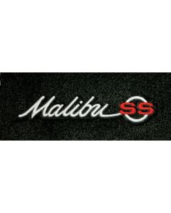 Lloyd Mats Velourtex Black Front Floor Mats For Chevrolet Malibu, Logo