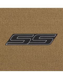 Lloyd Mats Velourtex Black Front Floor Mats For Chevrolet Malibu SS, Logo