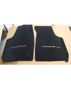 Lloyd Mats Velourtex Black Front Floor Mats For Chevrolet Monte Carlo, Main