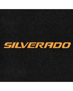 Lloyd Mats Velourtex Black Front Floor Mats For Chevrolet Silverado, Logo