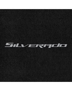 Lloyd Mats Velourtex Black Front Floor Mats For Chevrolet Silverado, Logo