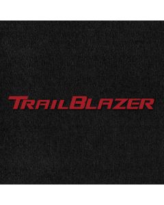 Lloyd Mats Velourtex Black Front Floor Mats For Chevrolet Trailblazer, Logo