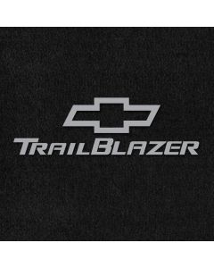 Lloyd Mats Velourtex Black Front Floor Mats For Chevrolet Trailblazer, Logo